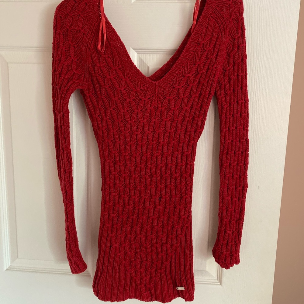 Guess Red Sweater